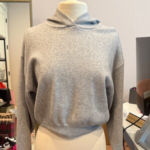 Onzie Light Gray Women's hoodie cashmere Sweater